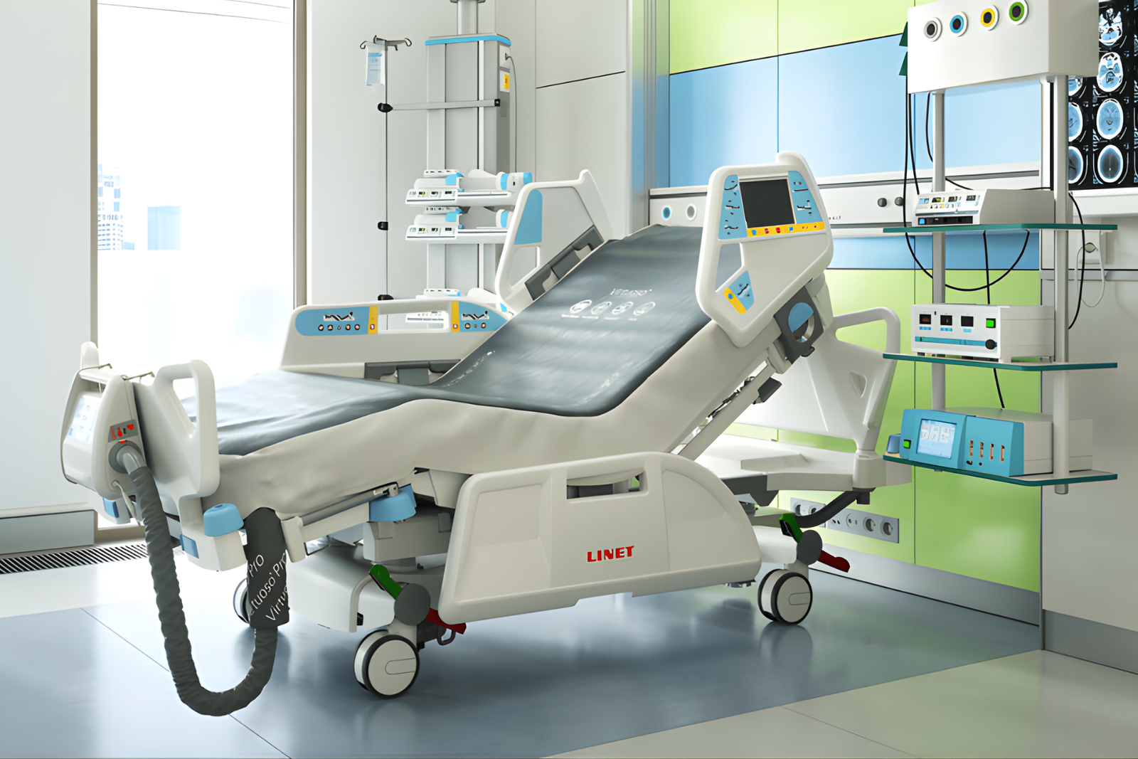 State-of-the-art ICU beds